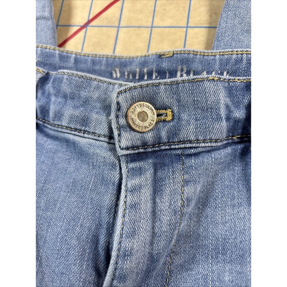 White House Black Market Skinny Ankle Jeans, Mid Rise, Size 14 - Picture 4 of 11